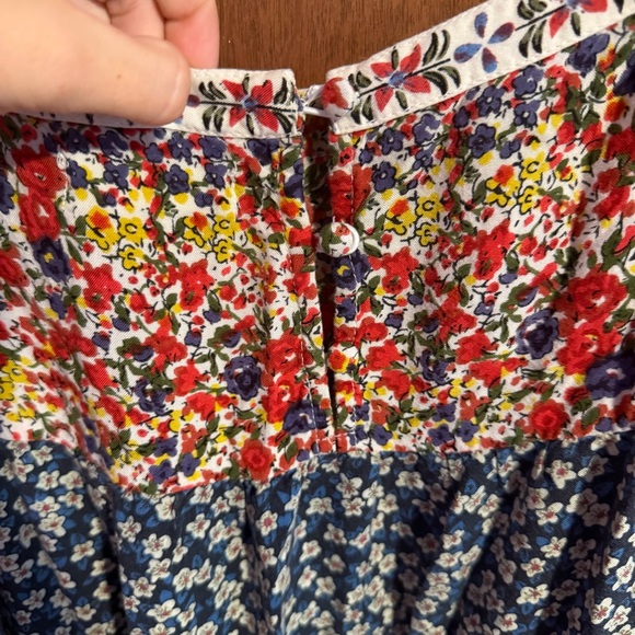 Natural Life Floral Flowy Maxi Dress Bohemian Size XL - Picture 6 of 9